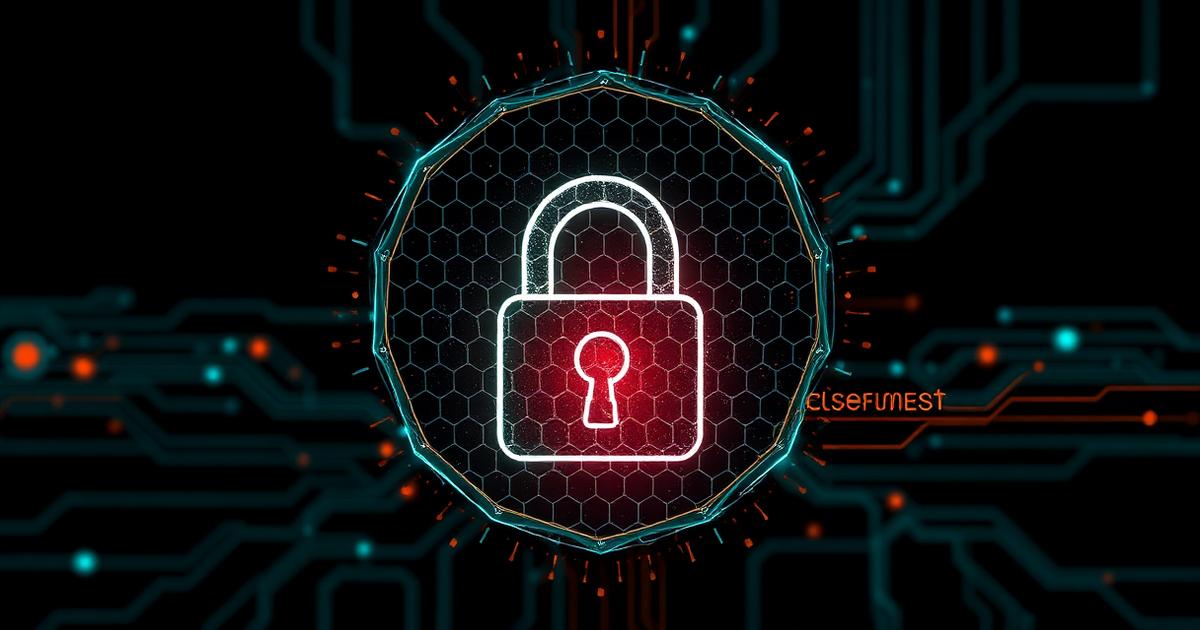 Schildsymbol aus Datenpunkten als Darstellung von Datenschutz